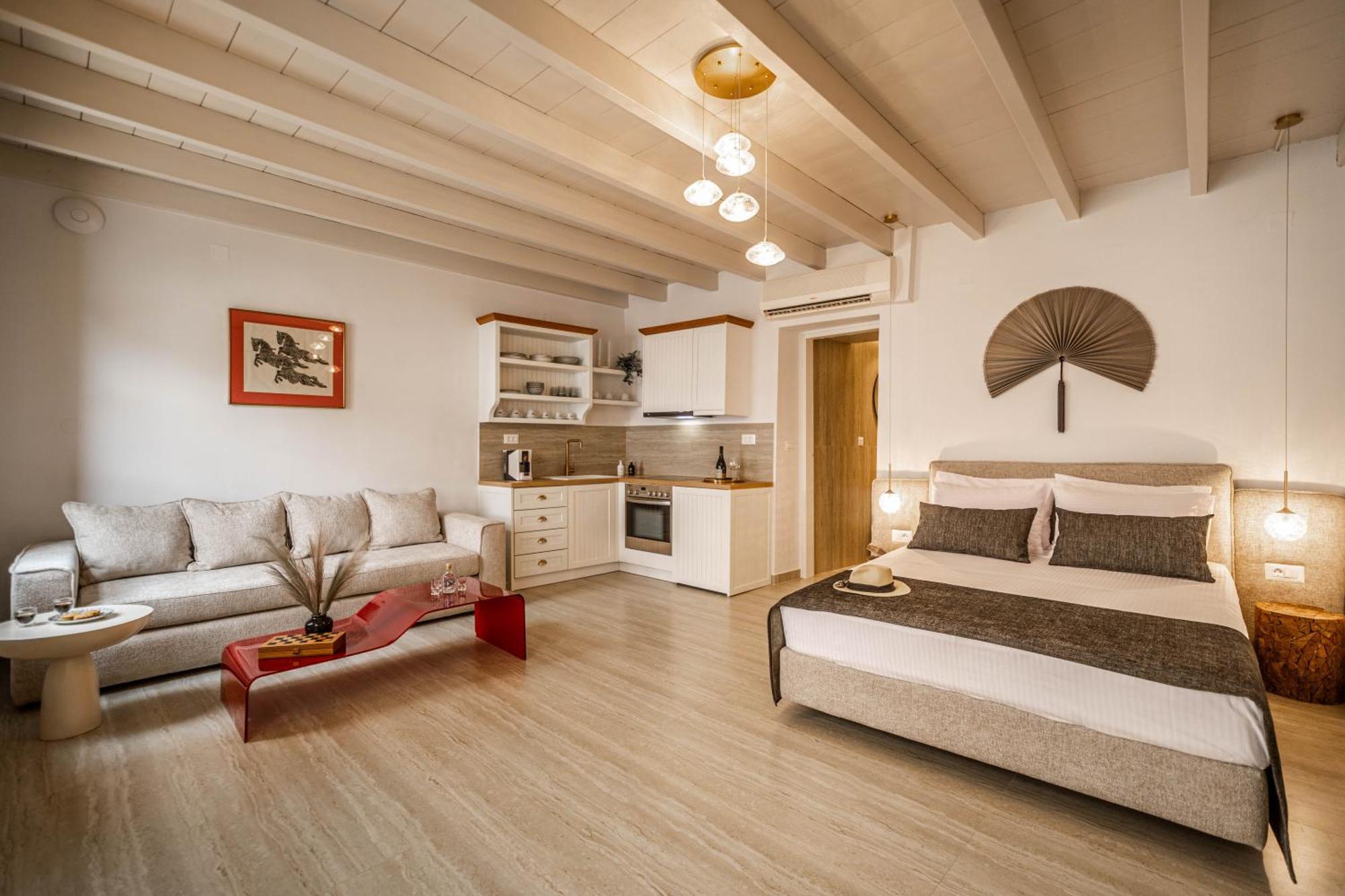Lithinon Luxury Suites Chrissi Akti Chania Exterior foto
