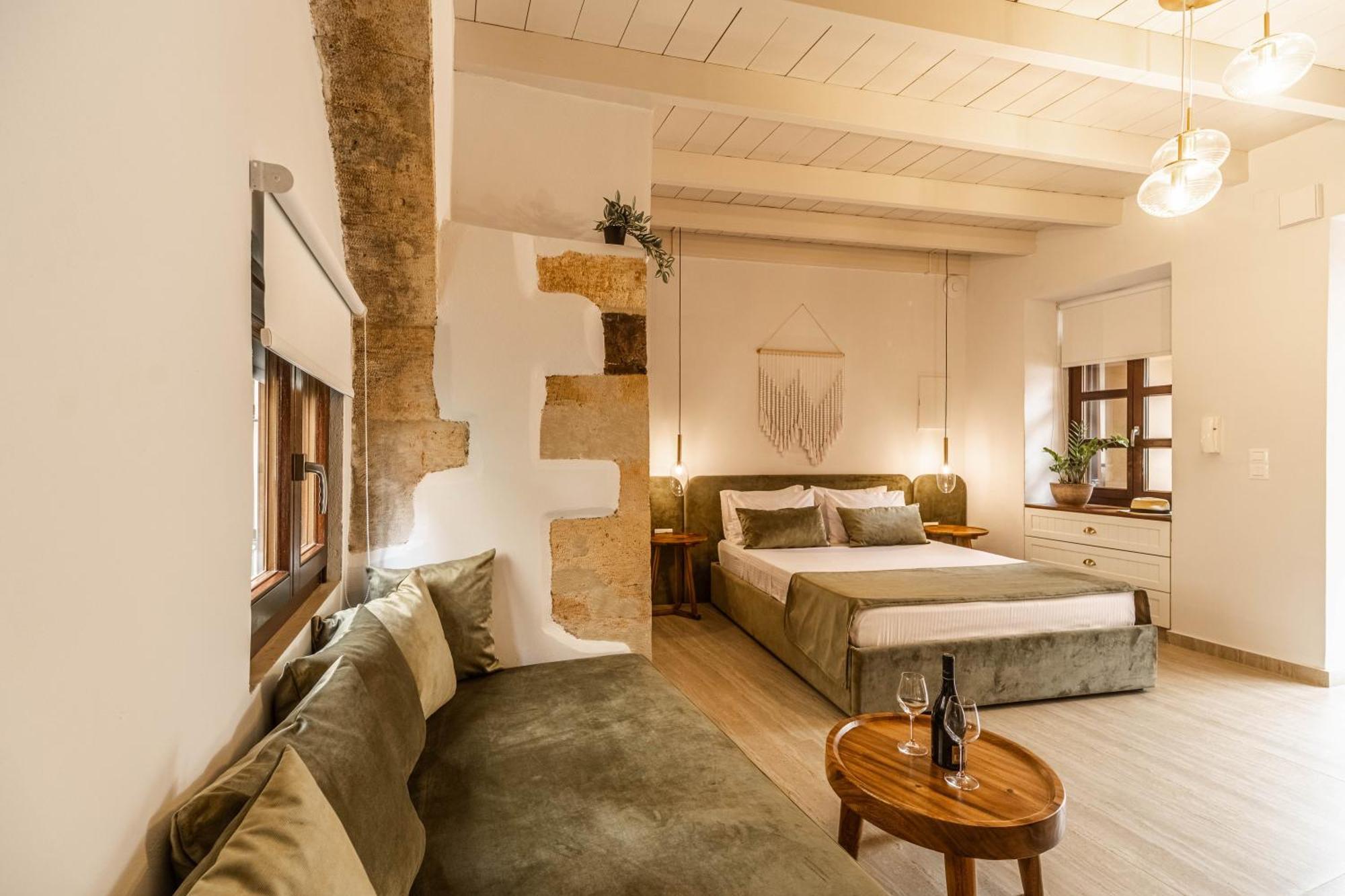 Lithinon Luxury Suites Chrissi Akti Chania Exterior foto