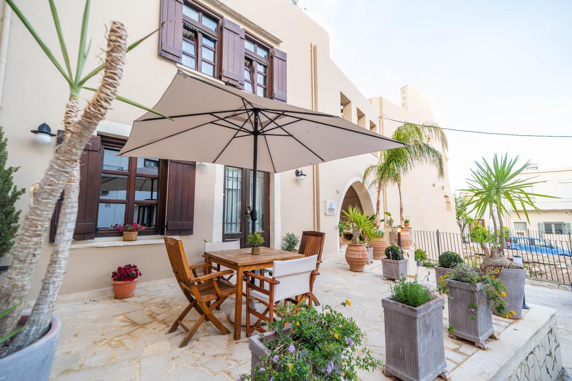 Lithinon Luxury Suites Chrissi Akti Chania Exterior foto
