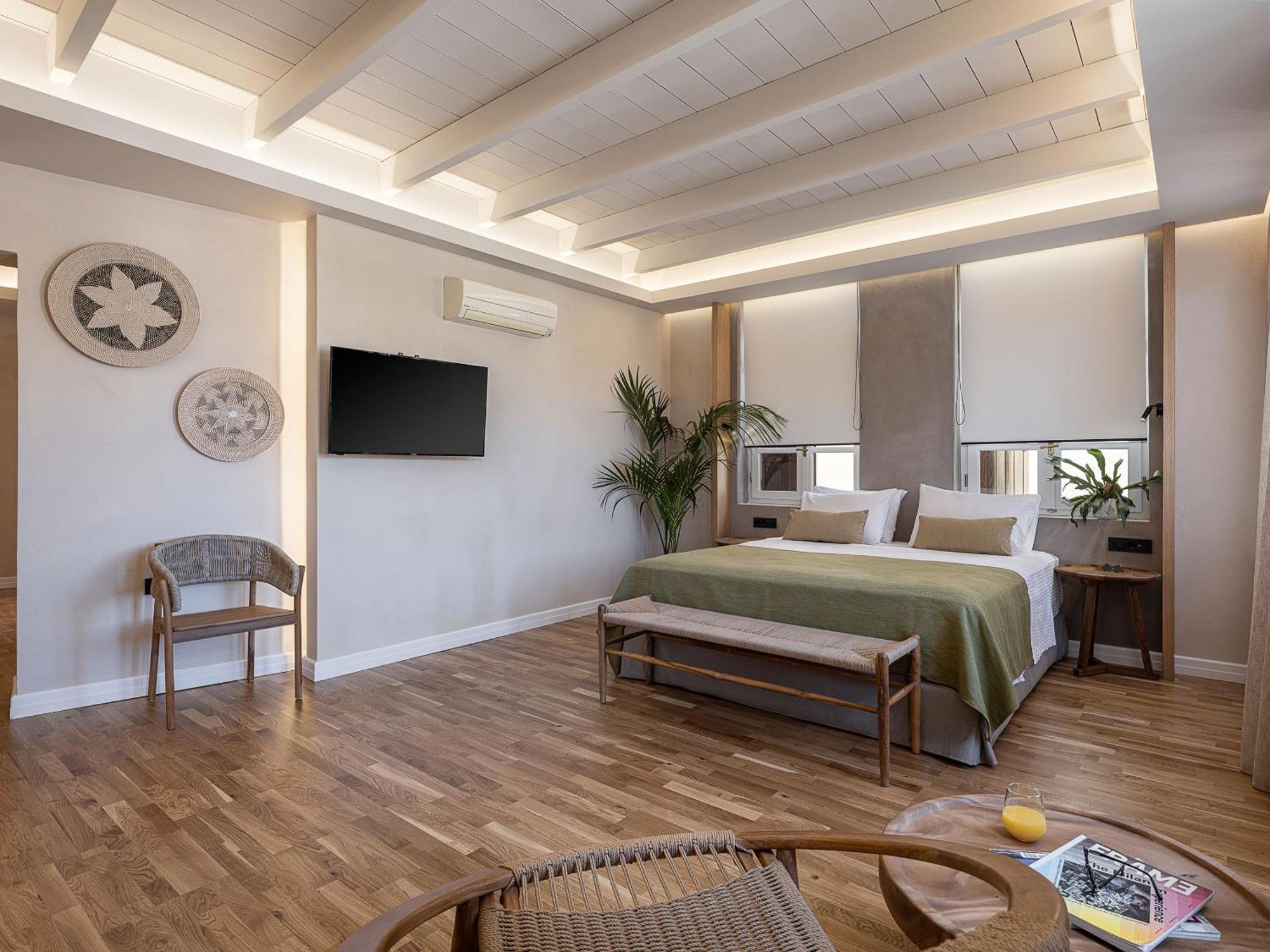 Lithinon Luxury Suites Chrissi Akti Chania Quarto foto